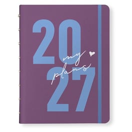 ΗΜΕΡ. 2027 A5 MY PLANS PLUM ΕΒΔ. ΣΕ 2 ΣΕ
