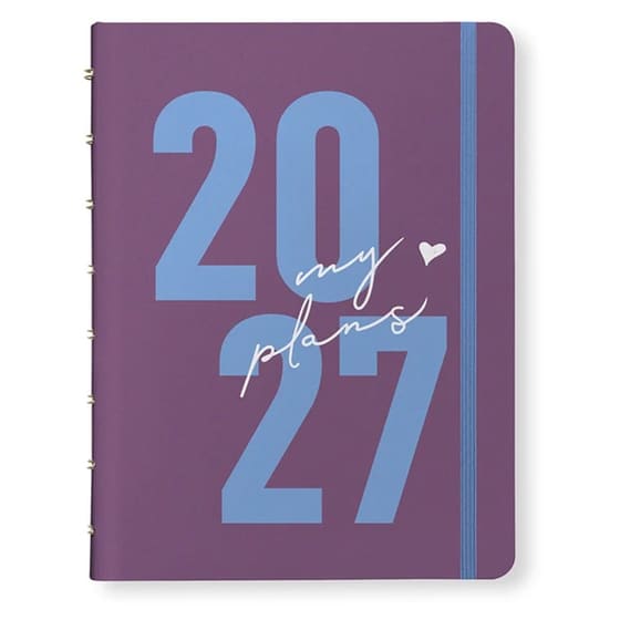 ΗΜΕΡ. 2027 A5 MY PLANS PLUM ΕΒΔ. ΣΕ 2 ΣΕ image 0