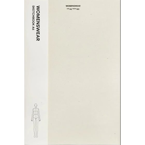 Fashionary Womenswear Sketchbook A5 image 0