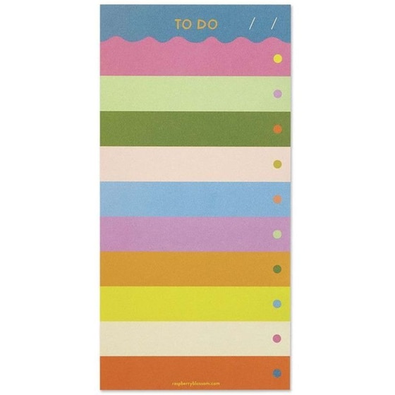 Σημειωματάριο Μαγνητικό Raspberry Blossom To Do List Rainbow image 0
