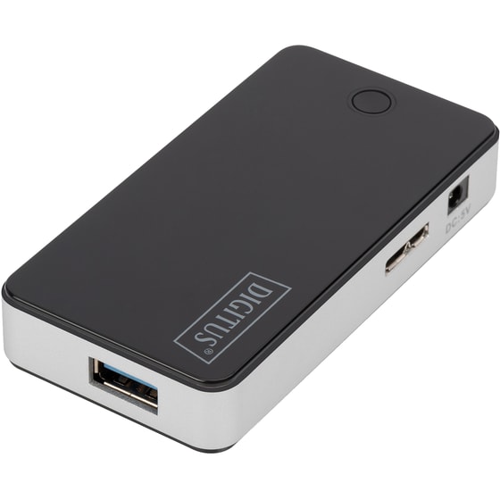 Digitus DA-70231 USB Hub 4-Port USB 3.0 συμβατό με USB-A image 1