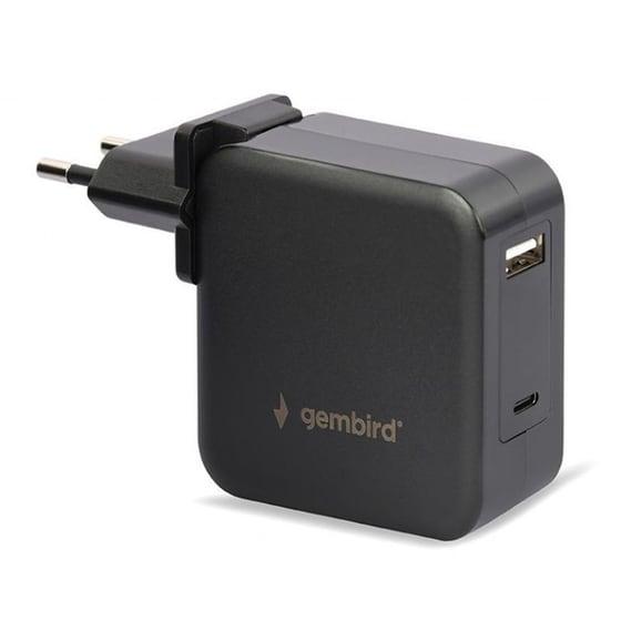 Φορτιστής GEMBIRD NPA-PD60-01 Universal για laptop με σετ βυσμάτων - 60 W image 1