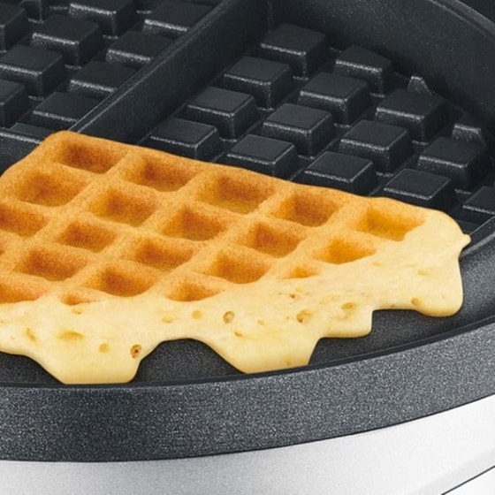 Βαφλιέρα SAGE The No-mess Waffle 900 W Ασημί image 3