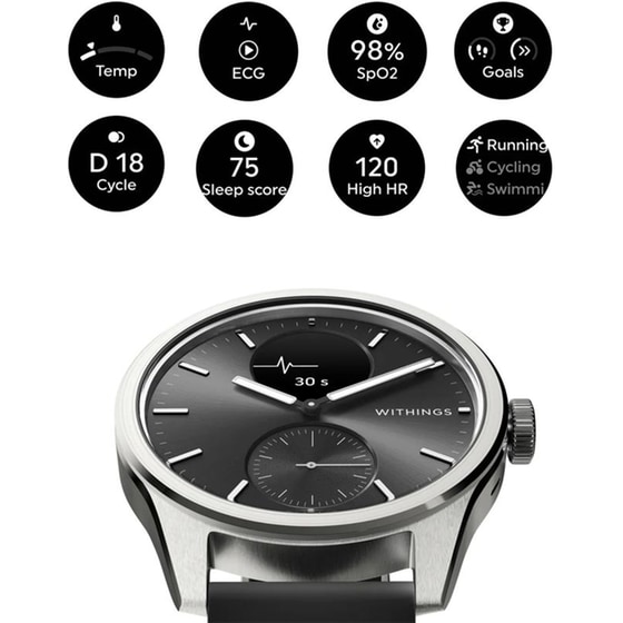 Smartwatch Withings ScanWatch 2 42mm - Black image 2