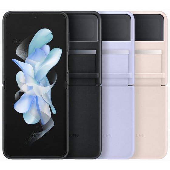 Δερμάτινη Θήκη Samsung Galaxy Z Flip 4 - Μωβ image 11