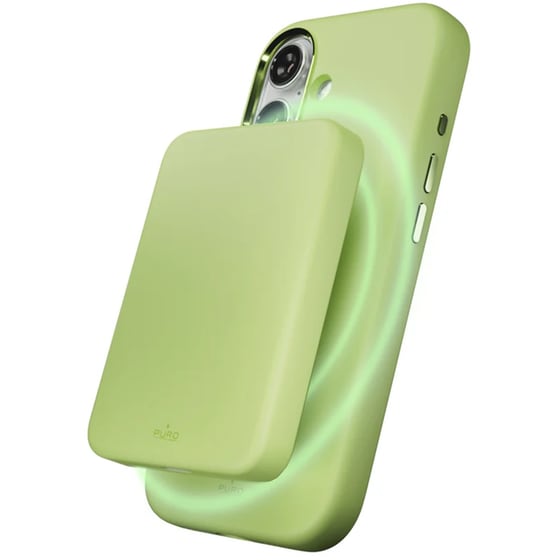 Θήκη Apple iPhone 17 - Puro Icon Mag Pro Cover - Salted Lime image 1