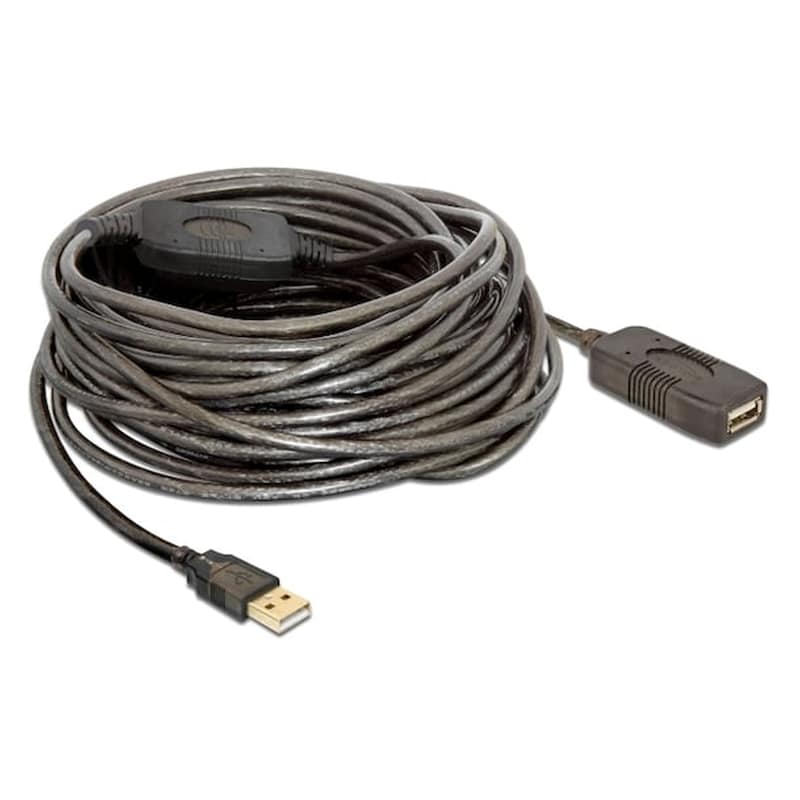 DELOCK Καλώδιο DeLock USB-A Male σε USB-A Female - 15m
