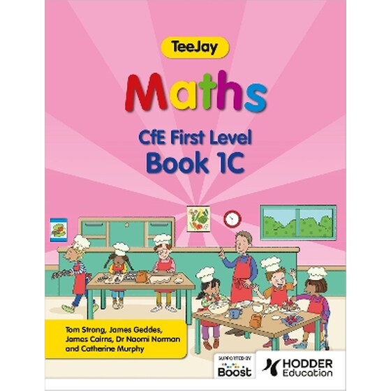 TeeJay Maths CfE First Level Book 1C Second Edition image 0