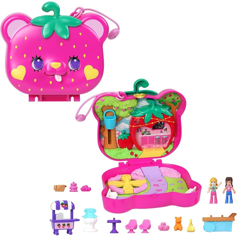 Polly Pocket Polly Mini Ο Κόσμος Της Polly Σετάκια – Straw-beary Patch