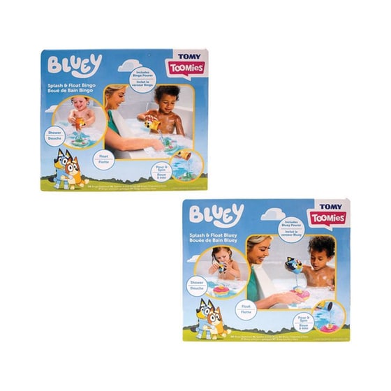 Tomy Toomies Παιχνίδι Μπάνιου Bluey Σωσίβιο & Φιγούρα image 7