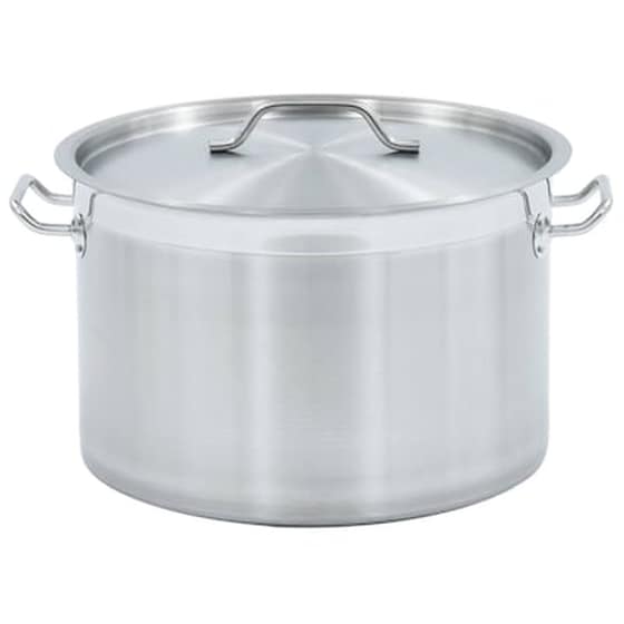 Μαρμίτα VIDAXL Από Ανοξείδωτο Ατσάλι 40 x 26 cm 32 L Inox image 1