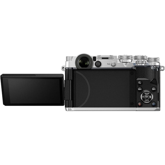 Mirrorless Camera Olympus Pen F & EW-M 17mm f/1.8 - Ασημί image 4