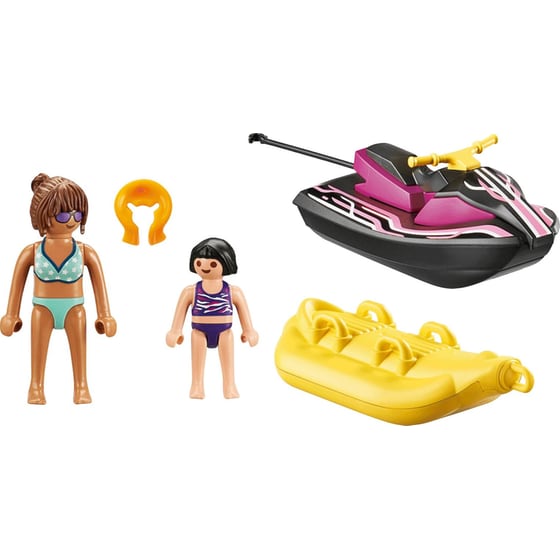 PLAYMOBIL® Family Fun Starter Pack Jet Ski και Φουσκωτή Μπανάνα (70906) image 1