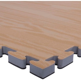 Δάπεδο Γυμναστικής Amila 36612 από EVA 100x100x2.5 cm - Μπεζ/ Γκρι