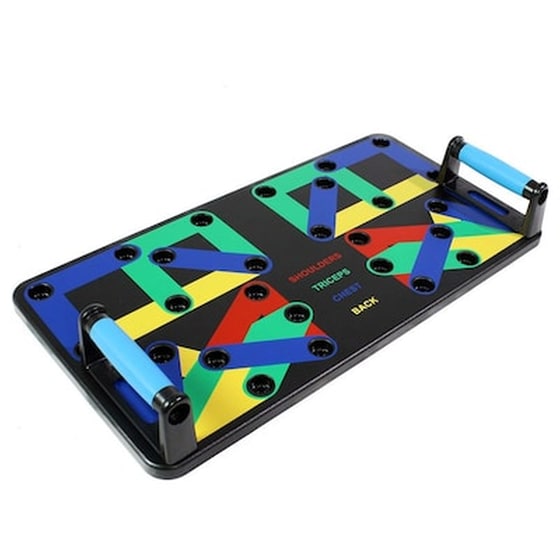 Push Up Board 18 In 1 - Σανίδα Push Ups 18 Διαφορετικών Λαβών image 0