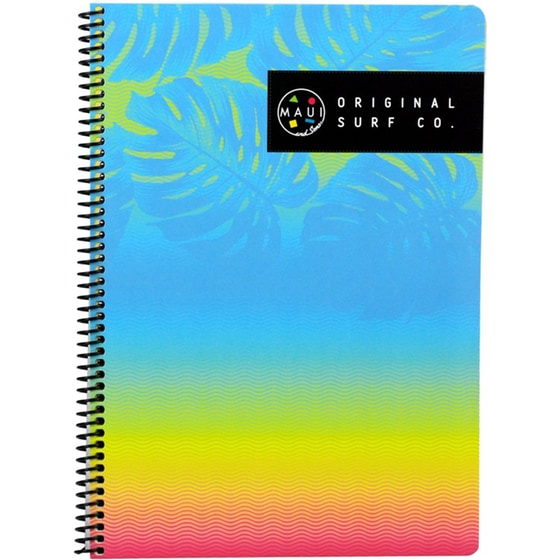 Τετράδιο Σπιράλ Maui & Sons A4 2 Θεμάτων Leaf Heat-Islander Girl (1 Τεμάχιο) image 1