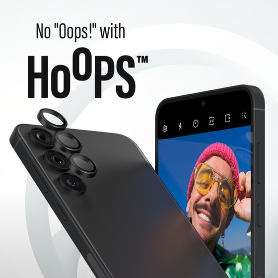 Προστατευτικό κάμερων Samsung Galaxy S24 Plus - PanzerGlass Hoops Black Anti-Scratch image 4