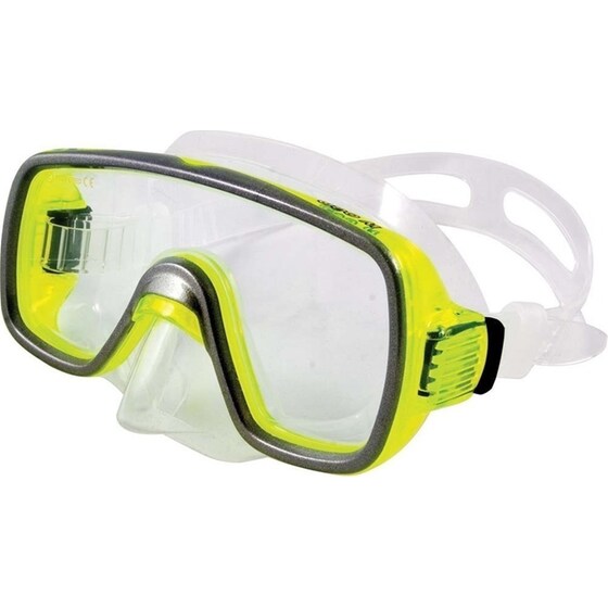 Μάσκα Θαλάσσης για Ενήλικες Salvas Geo Small Yellow 52259 από Σιλικόνη - Κίτρινο image 0