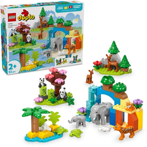 LEGO® Duplo 3in1 Wild Animal Families (10446) image 2