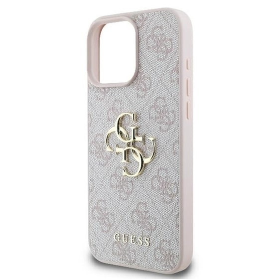 Θήκη Apple iPhone 16 Pro - Guess 4G Logo Collection - Pink image 2