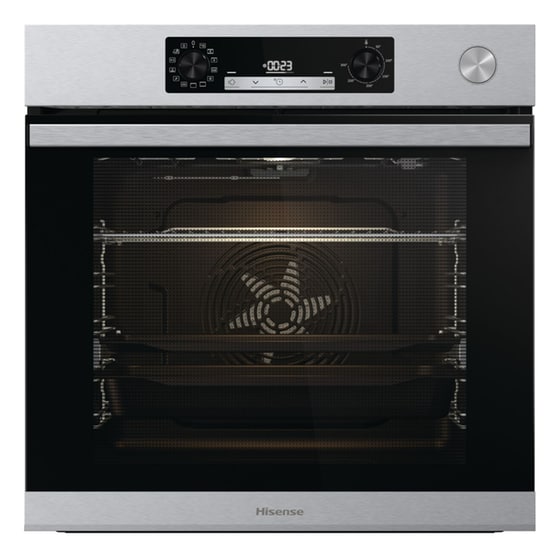 HISENSE BSA66226AX & E6432X 77 Lt  Inox Eντοιχιζόμενο Σετ Φούρνος και Εστία image 1