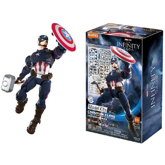 Κιτ Συναρμολόγησης Blokees Marvel - Captain America image 0