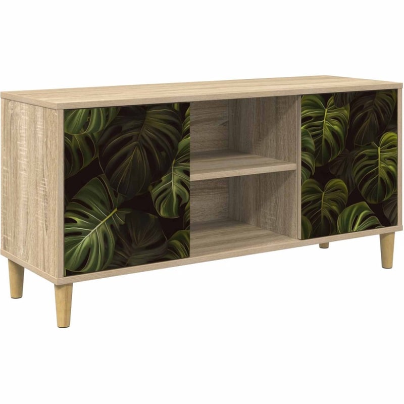 Έπιπλο Τηλεόρασης VidaXL ELBURG 102 x 33 x 50 cm - Sonoma Δρυς