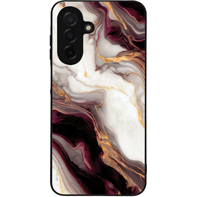 Θήκη Samsung Galaxy A26 5G - Sonique Marble Series - Μπορντό