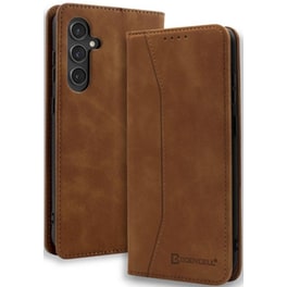 Θήκη Samsung Galaxy S24 FE - Bodycell Book Case Πορτοφόλι - Brown