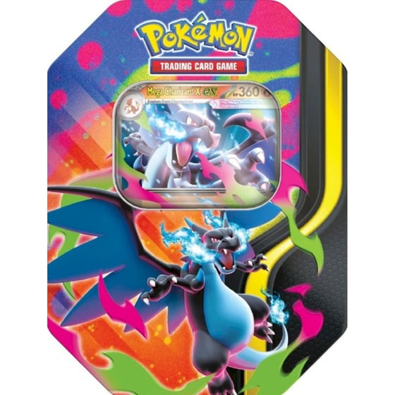 Pokémon TCG: Mega Charizard X & Y ex Tin -  Τυχαία Επιλογή Σχεδίου image 1