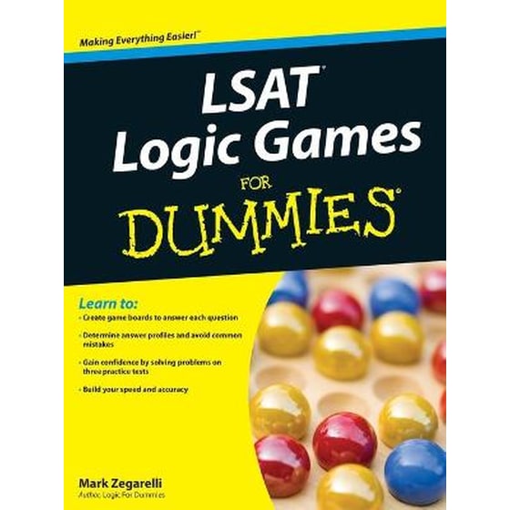 LSAT Logic Games For Dummies image 0