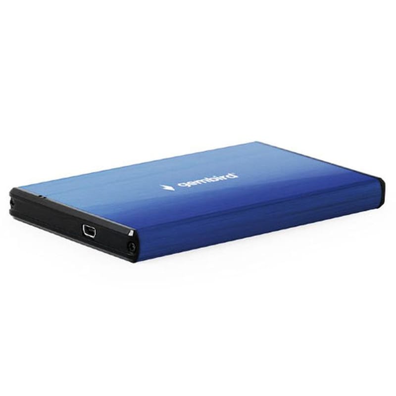 GEMBIRD Θήκη 2.5 HDD/SSD Gembird USB 3.0 Brushed Aluminum - Deep Blue