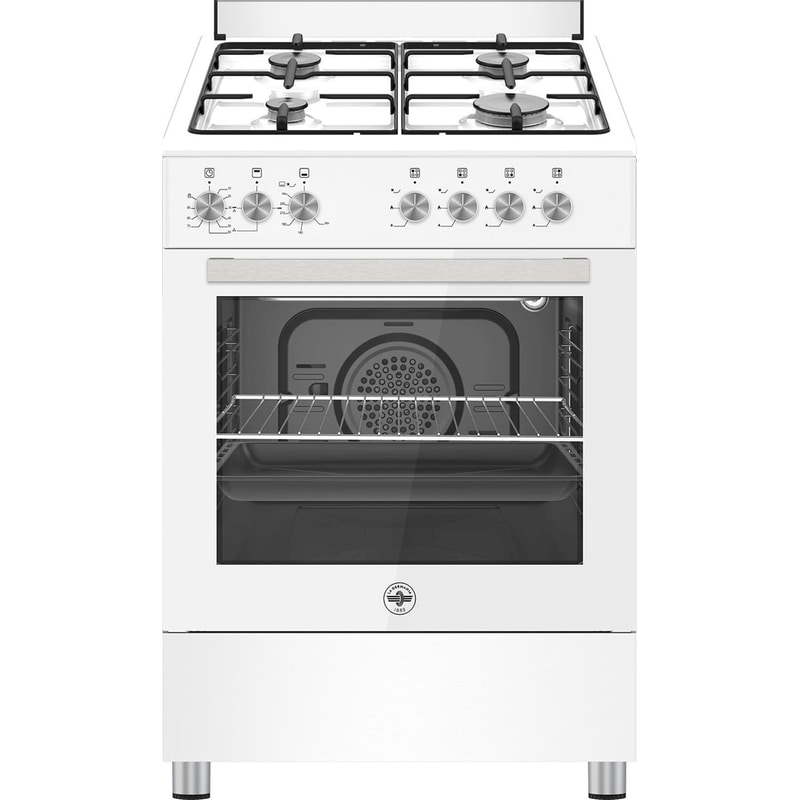 LA GERMANIA LA GERMANIA SE664GB/24(GN) 60 Lt Λευκό Κουζίνα Φυσικού Αερίου