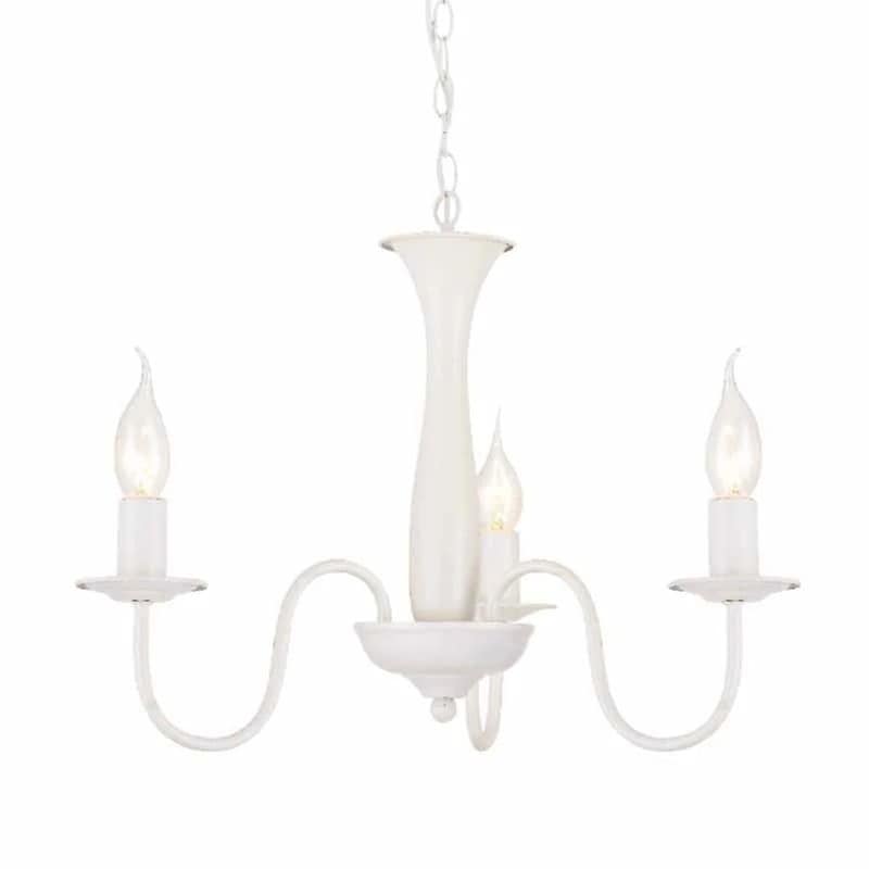 ACA DECOR Φωτιστικό Οροφής Τρίφωτο Aca Knossos Dla12013pw Μεταλλικό - Λευκό