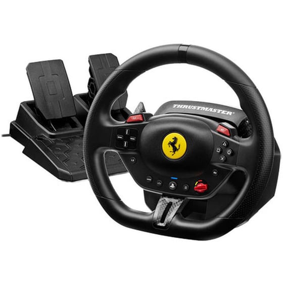 Τιμονιέρα με πετάλια Thrustmaster T98-P Ferrari 296 GTB για PC/PS4/PS5 - Μαύρο image 0