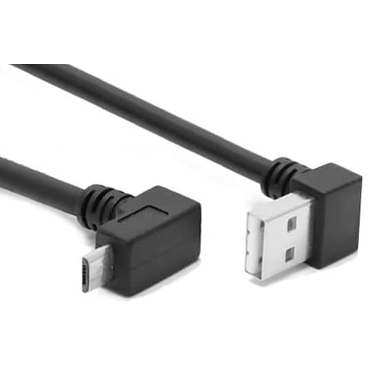 Καλώδιο Powertech USB-A Male σε micro USB Male - 1m image 0
