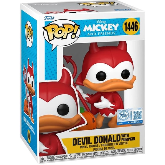 Funko Pop! Disney: Mickey and Friends - Devil Donald* #1446 Vinyl Figure image 2