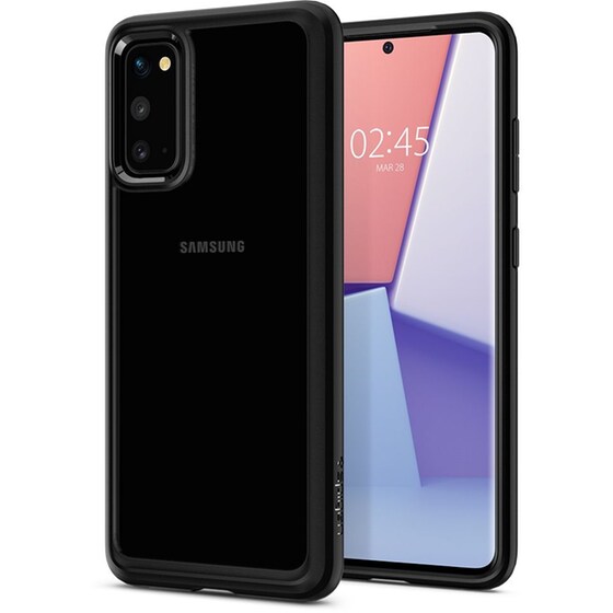 Θήκη Samsung Galaxy S20 - Spigen Ultra Hybrid - Matte Black image 2