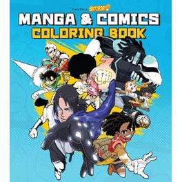 Saturday AM Manga and Comics Coloring Book