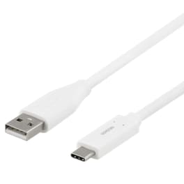 Καλώδιο Φόρτισης Deltaco IPLH-451 USB-C σε Lightning 1m - Λευκό