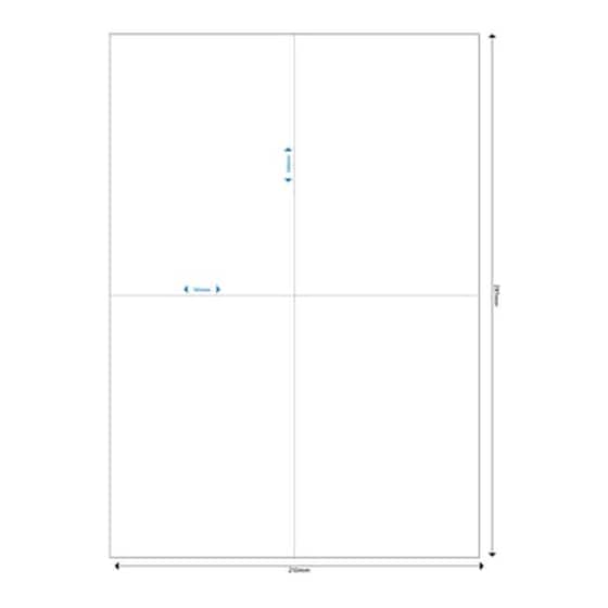 Mediarange Ετικέτες Πολλαπλών Χρήσεων Mrink143, 105x148mm, 200τμχ image 1