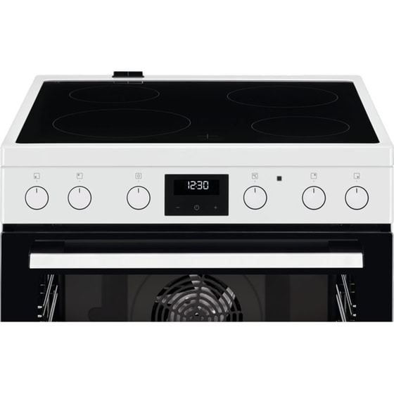 ELECTROLUX LKR64022MW 73 Lt Λευκό Ηλεκτρική Κουζίνα Κεραμική image 2