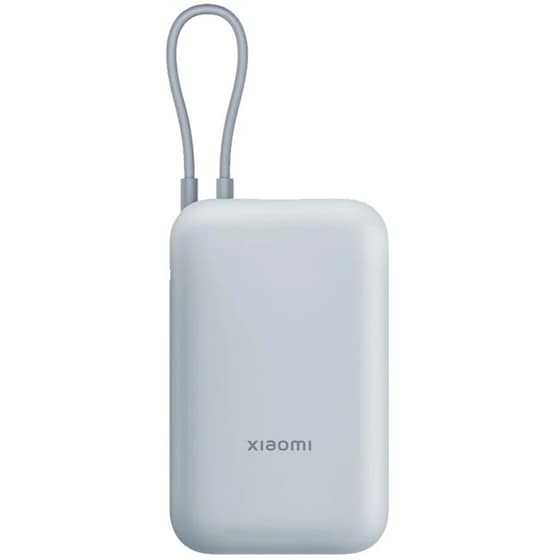 Powerbank Xiaomi με Ενσωματωμένο Καλώδιο 10.000mAh 22.5W - Ice Blue image 0