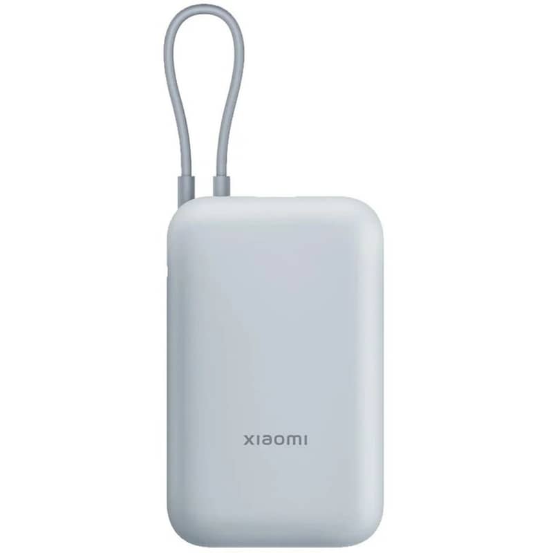 Powerbank Xiaomi με Ενσωματωμένο Καλώδιο 10.000mAh 22.5W - Ice Blue