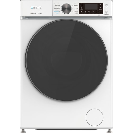 OMNYS WNM-12AW 12 kg 1.400 Στροφές Λευκό Πλυντήριο Ρούχων image 0