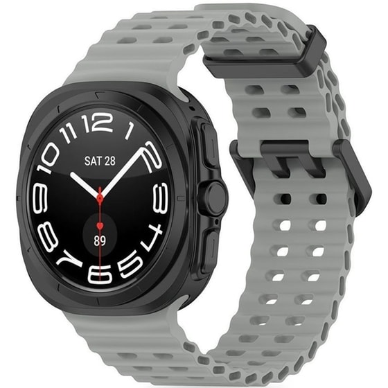 Λουράκι Samsung Galaxy Watch Ultra 47mm - Tech-protect Iconband Pro Σιλικόνης - Crayon Grey (5906302312344) image 0