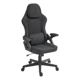 Gaming Καρέκλα Deltaco Gaming DC130 Υφασμάτινη Μαύρη