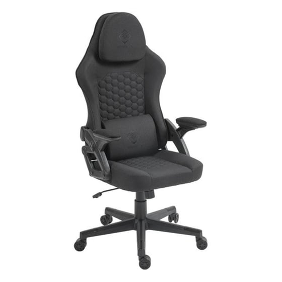 Gaming Καρέκλα Deltaco Gaming DC130 Υφασμάτινη Μαύρη image 0