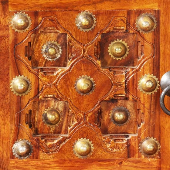 Έπιπλο Τηλεόρασης VidaXL Μασίφ  120x30x40cm - Καφέ image 6