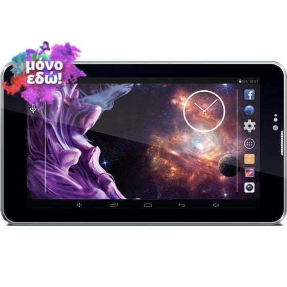 eStar Go! HD Tablet 7" 8GB 3G Λευκό image 0